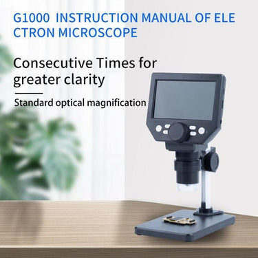 Mustool G1000 Portable Digital Microscope 4.3inch Electronic HD Video Microscopes 1-1000X HD 8MP from NSE Imports #2.